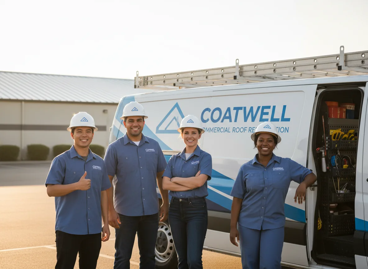 Commercial roof coating company in Estherville, IA